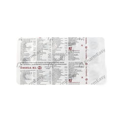 OMEGA XL 4G STRIP OF 10 CAPSULES