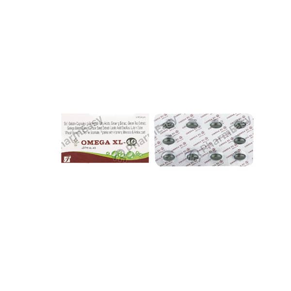 Omega Xl 4G Strip Of 10 Capsules