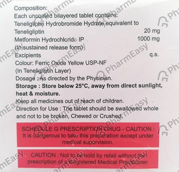 Tenlip M Forte Strip Of 10 Tablets