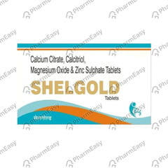 SHELGOLD STRIP OF 10 TABLETS
