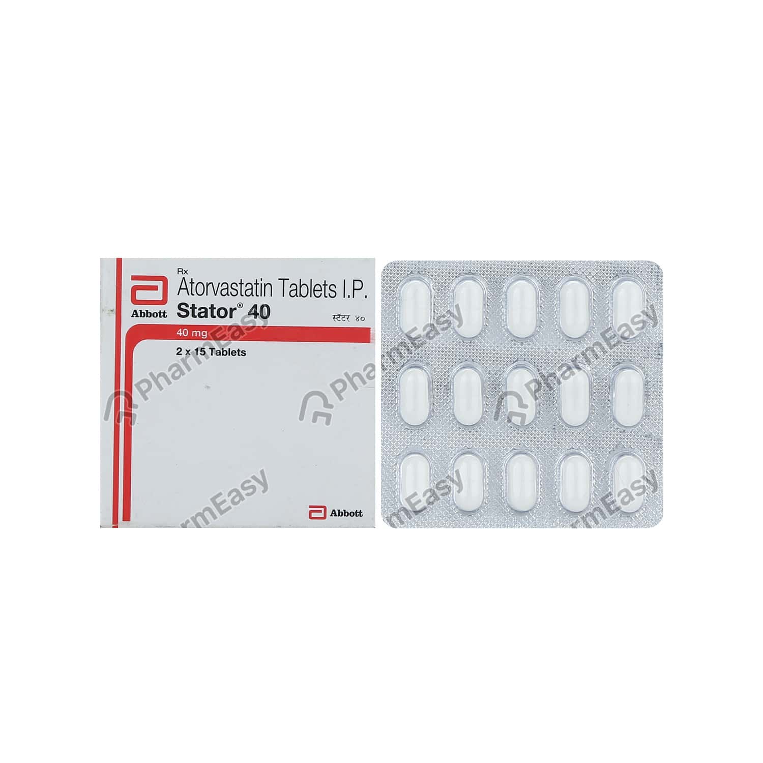 Stator 40 MG Tablet (15) Uses, Side Effects, Dosage, Composition