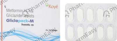Gliclapack M Strip Of 10 Tablets