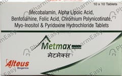METMAX STRIP OF 10 TABLETS