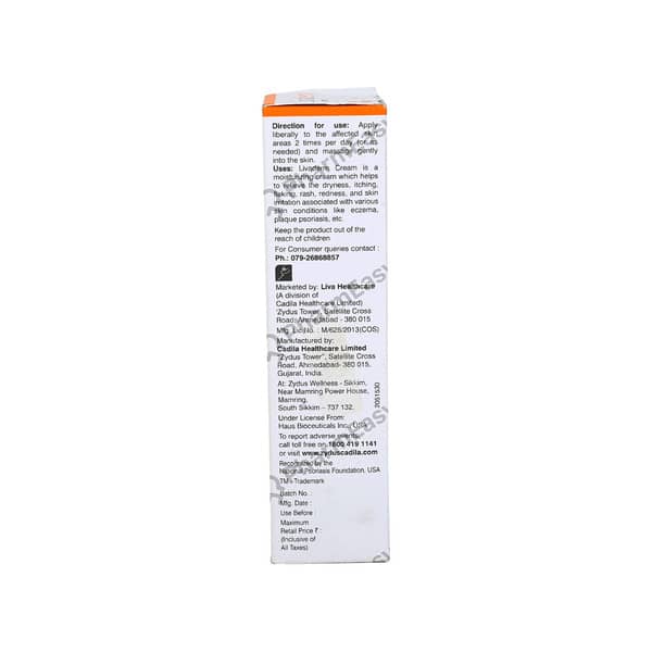Livaderm Cream 100Gm