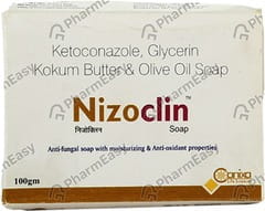 NIZOCLIN BOX OF 100GM SOAP