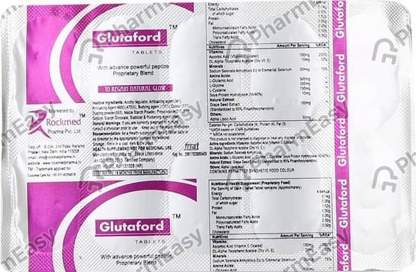 Glutaford Strip Of 10 Tablets