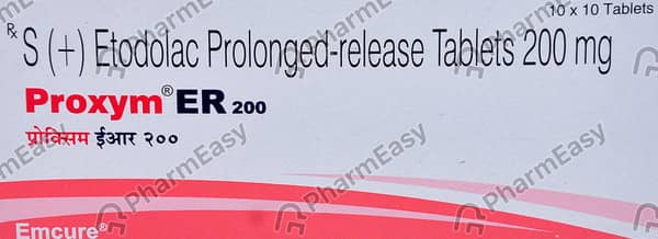 Proxym Er 200mg Strip Of 10 Tablets