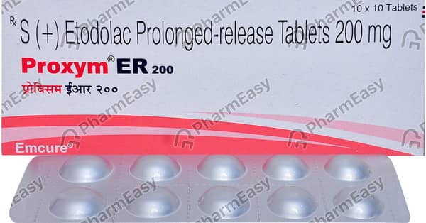 Proxym Er 200mg Strip Of 10 Tablets