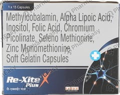Re Xite Plus Strip Of 15 Softgel Capsules