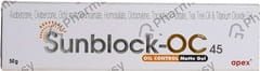 SUNBLOCK OC 45 OIL CONTROL MATTE TUBE OF 50GM GEL