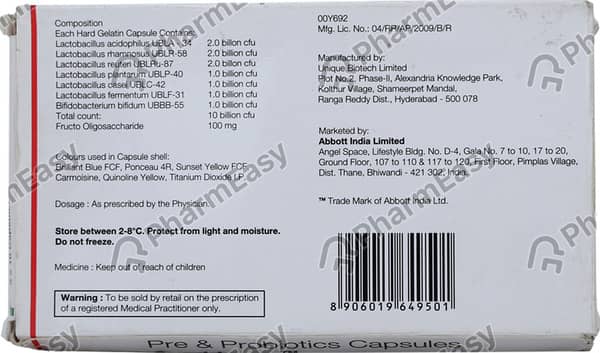 Combinorm Strip Of 10 Capsules