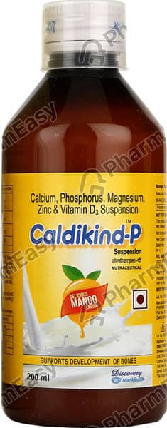 Caldikind P New Delicious Mango Flavour Bottle Of 200ml Suspension