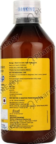 Caldikind P New Delicious Mango Flavour Bottle Of 200ml Suspension