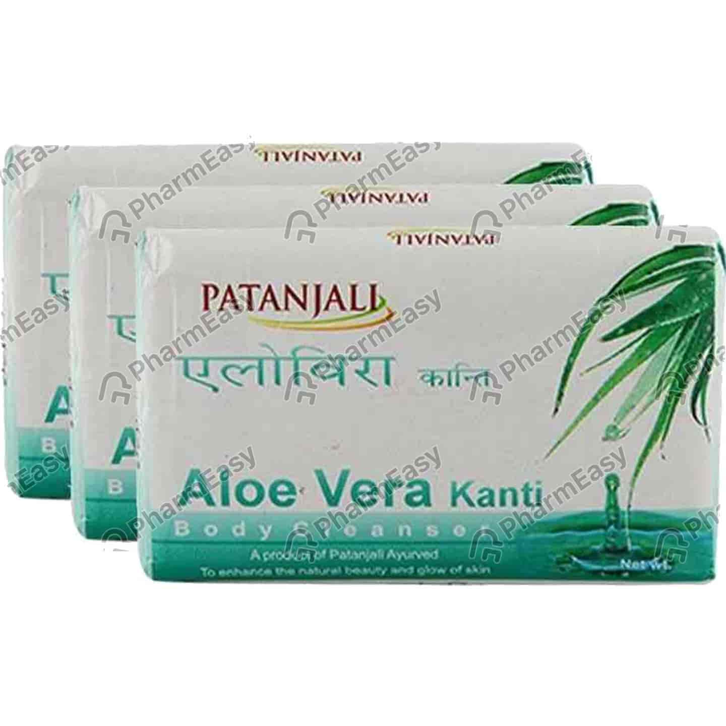 Patanjali Aloe Vera Kanti Body Cleanser 3x150 Gm