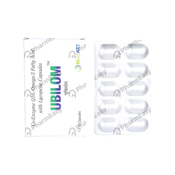 Ubilom Strip Of 10 Capsules