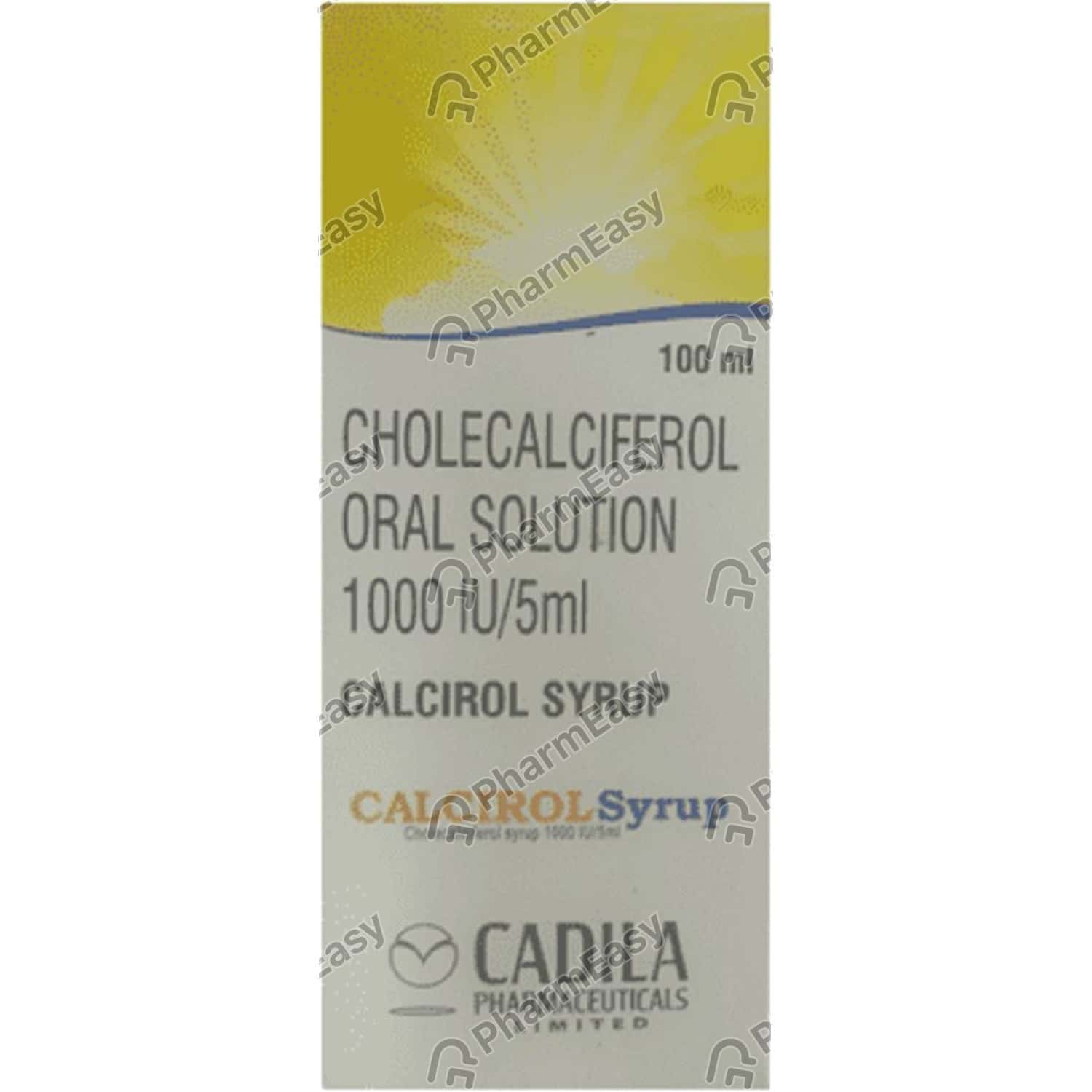 Calcirol 1000 IU Syrup (100) Uses, Side Effects, Dosage, Composition