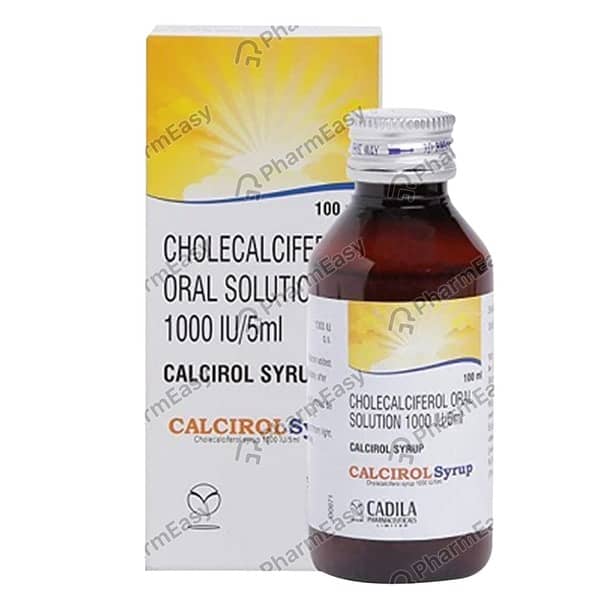Calcirol 1000iu Bottle Of 100ml Syrup