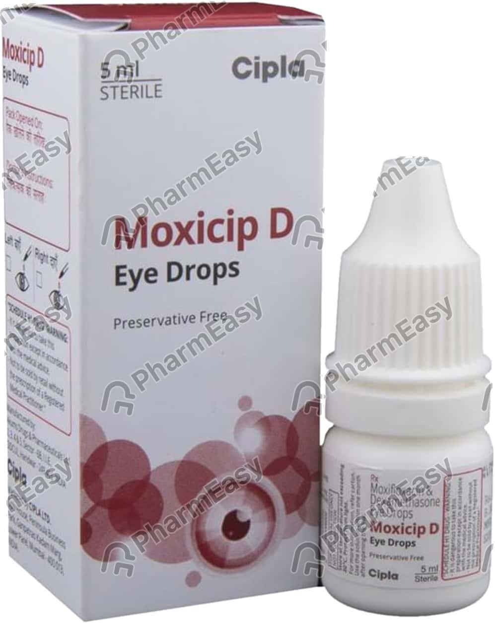Moxicip D Eye Drops 5ml Uses, Side Effects, Price & Dosage PharmEasy