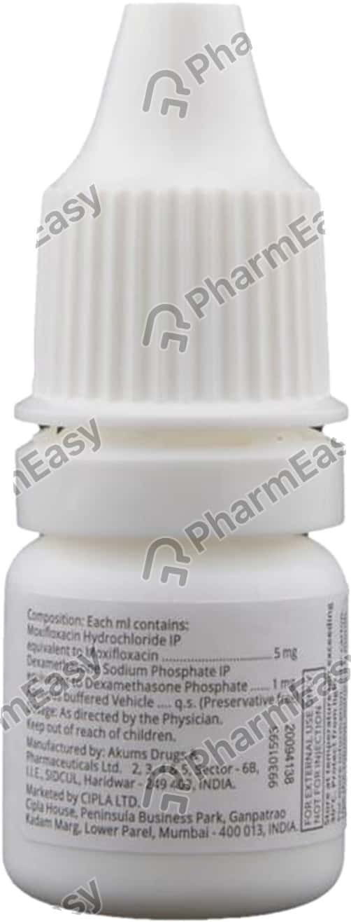 Moxicip D Eye Drops 5ml Uses, Side Effects, Price & Dosage PharmEasy