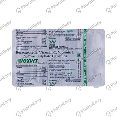 Woxvit Strip Of 10 Capsules