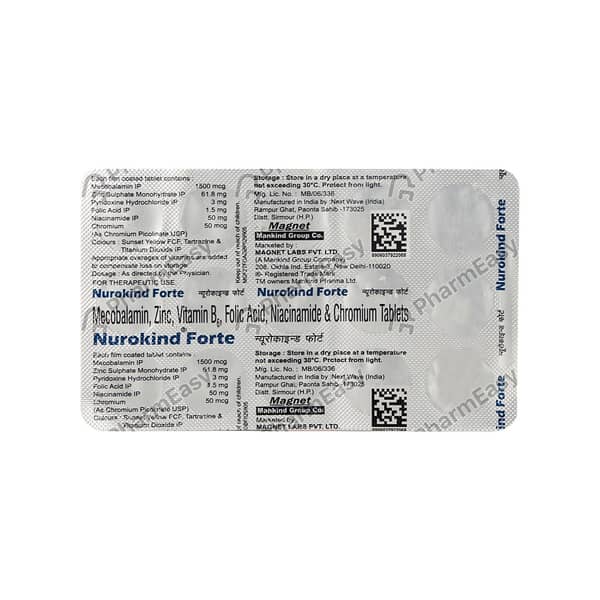Nurokind Forte Strip Of 15 Tablets