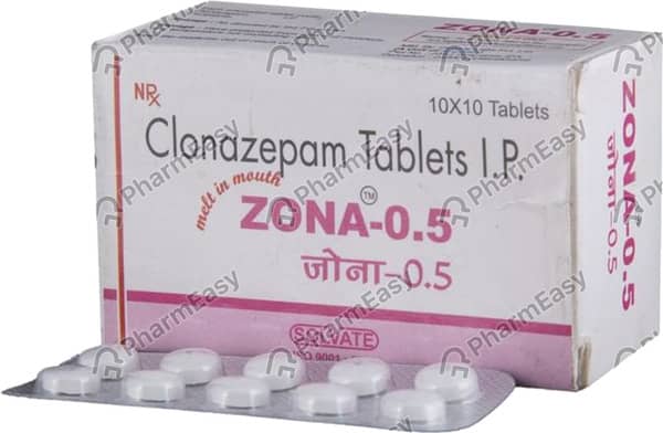 Zona 0.5mg Strip Of 10 Tablets