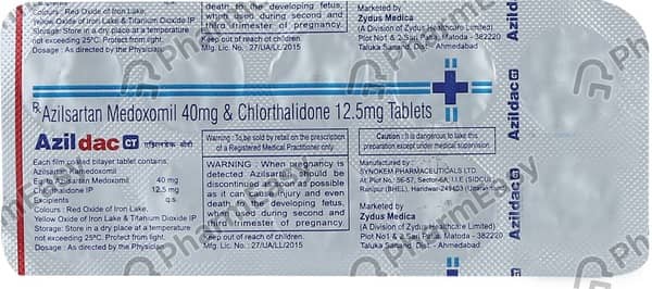 Azildac Ct Strip Of 10 Tablets