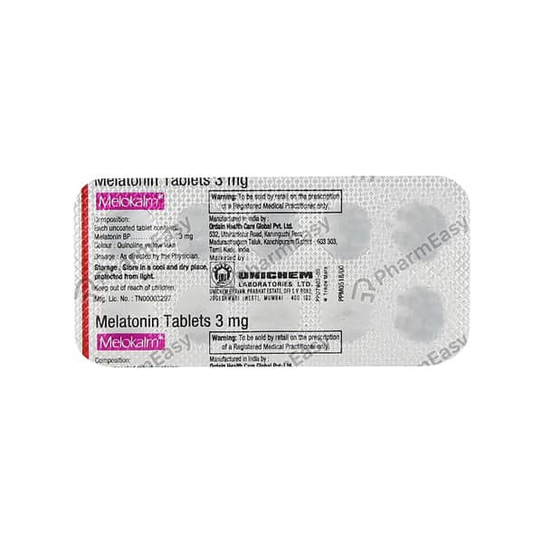 Melokalm 3mg Strip Of 10 Tablets