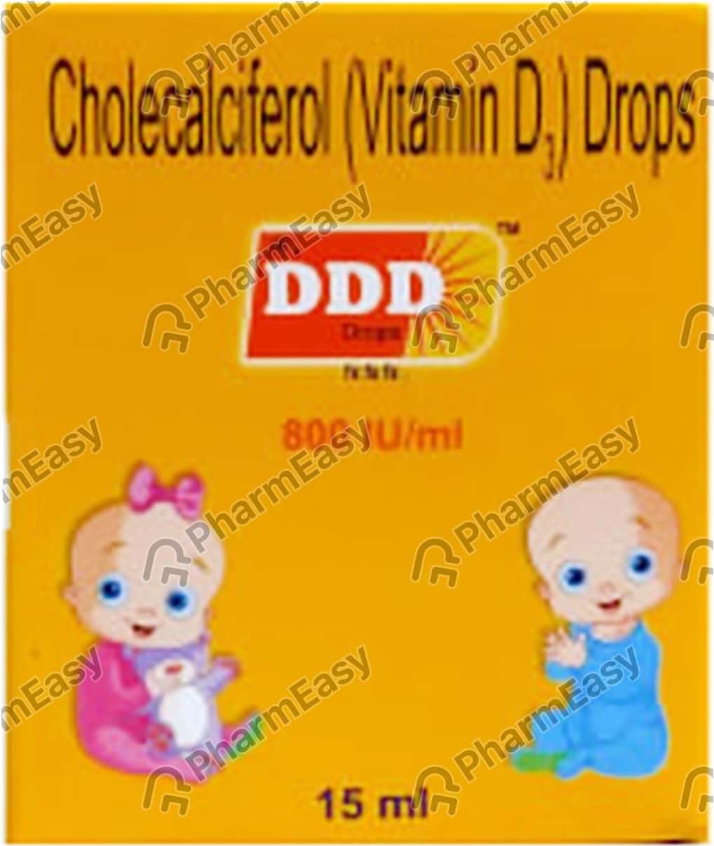 Ddd 800 IU Oral Drop (15) Uses, Side Effects, Price & Dosage PharmEasy