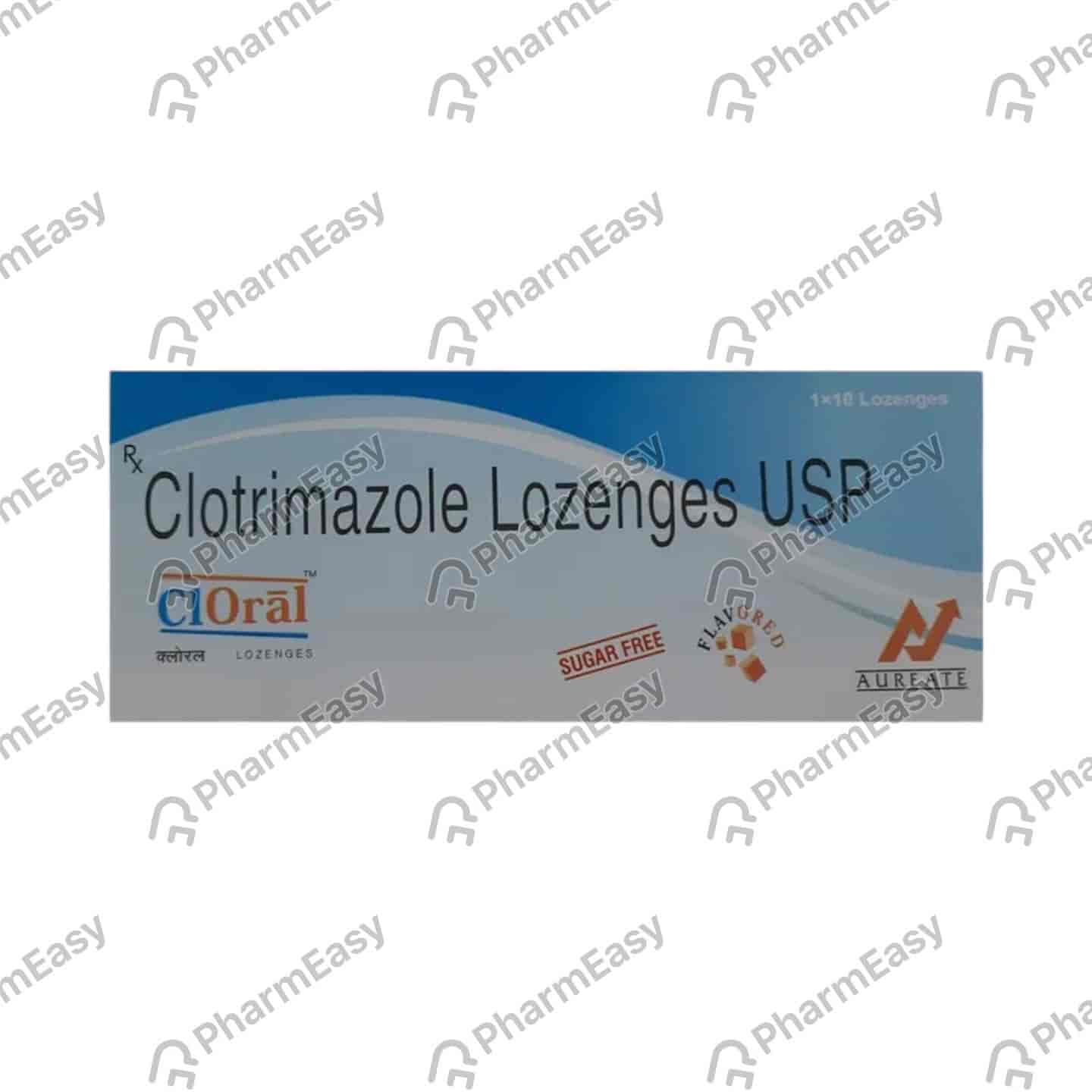 Cloral Sugar Free Strip Of 10 Lozenges