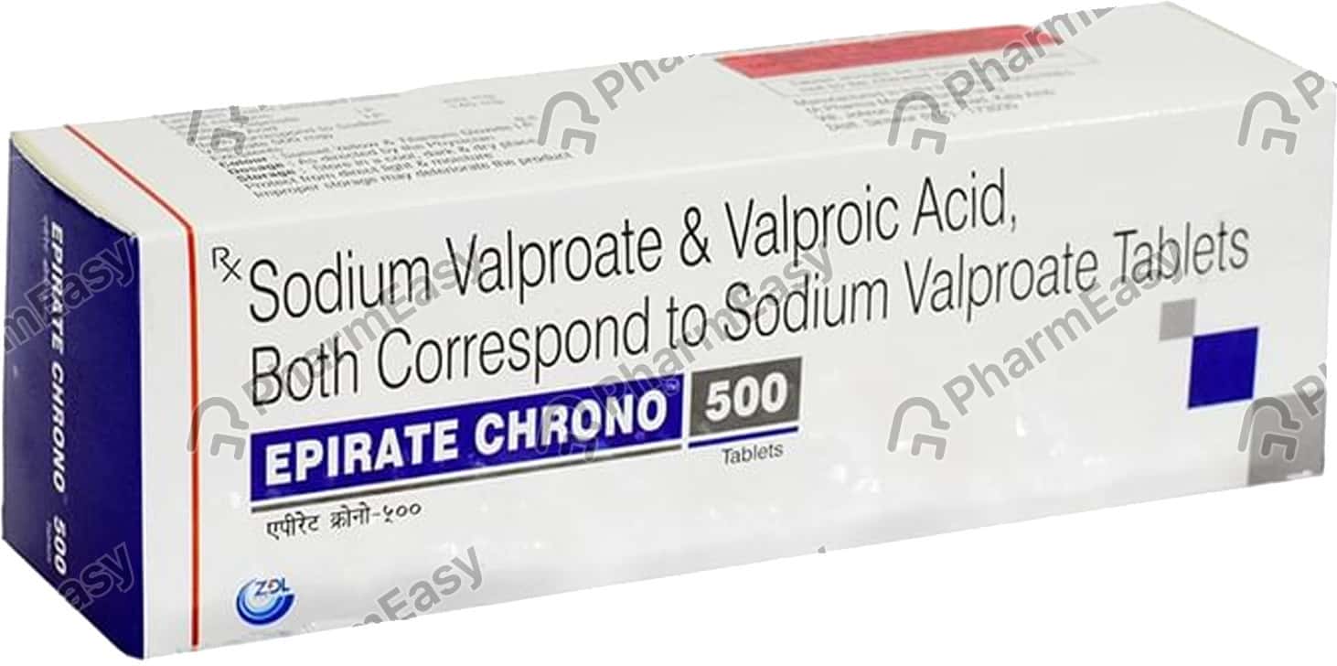 Epirate Chrono 500mg Strip Of 10 Tablets Uses, Side Effects, Price