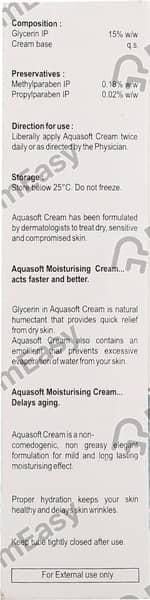 New Aquasoft Tube Of 100Gm Cream