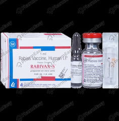 RABIVAX S DRY VIAL OF 1ML POWDER FOR VACCINE