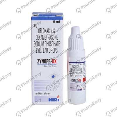 Zynoff Dx Bottle Of 5ml Eye/Ear Drops