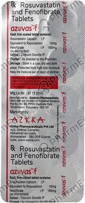 Azuvas F 10mg Strip Of 10 Tablets