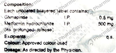 Hmet G 0.5mg Strip Of 10 Tablets