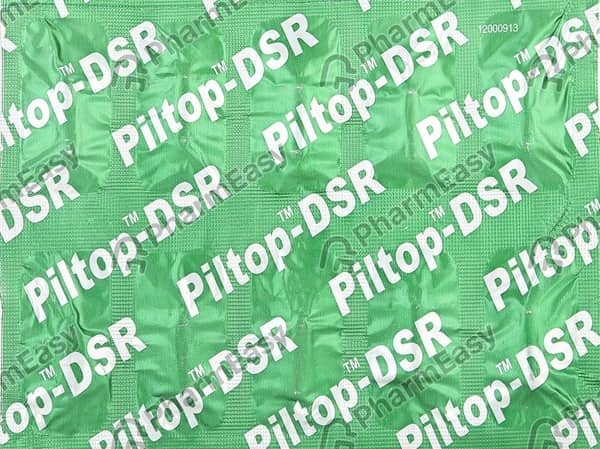Piltop Dsr Strip Of 10 Capsules