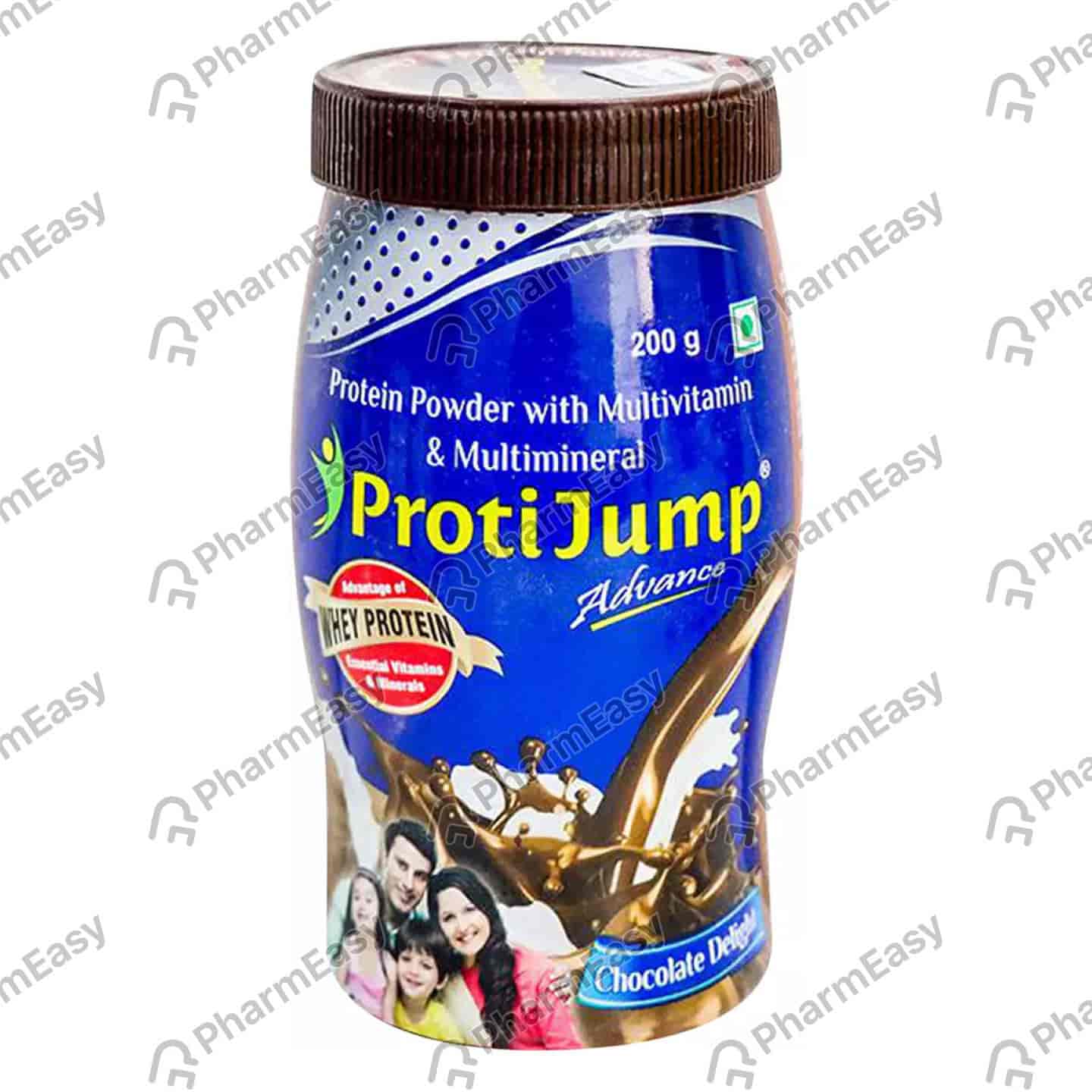 Protijump Advance Chocolate Flavour Protein Powder Jar Of 200 Gm