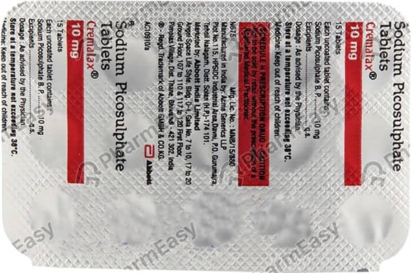 Cremalax 10mg Tablet