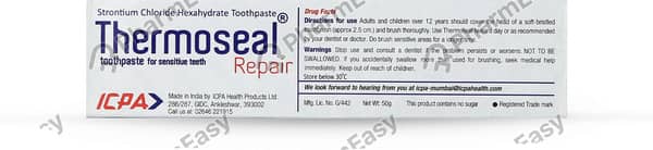 Thermoseal Repair Toothpaste 50Gm