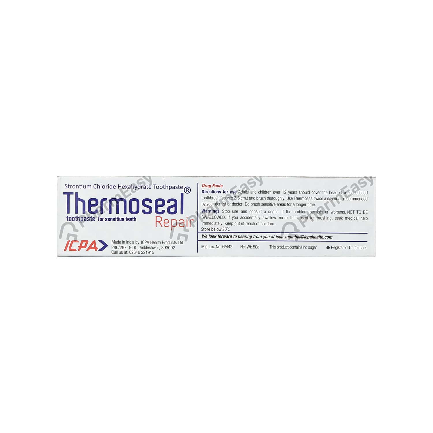 Buy Thermoseal Repair 10 Toothpaste (50) Online at Flat 18 OFF