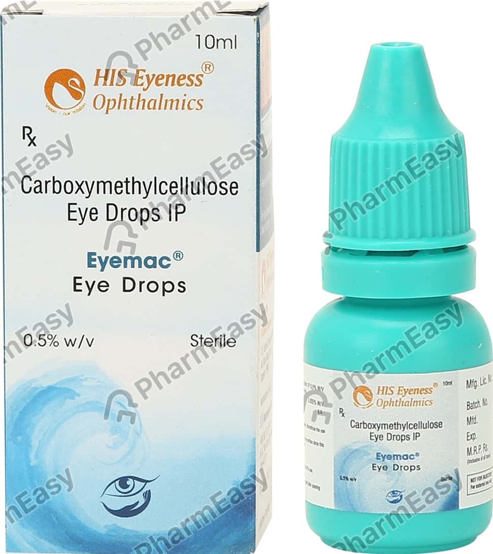 Eyemac 0.5 W/V Eye Drop (10) Uses, Side Effects, Price & Dosage
