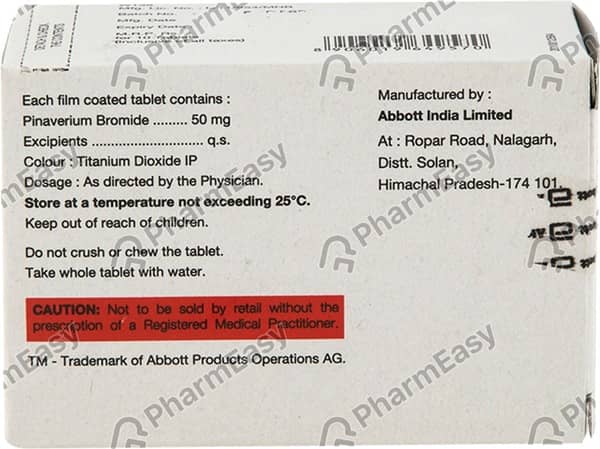 Eldicet 50mg Strip Of 10 Tablets