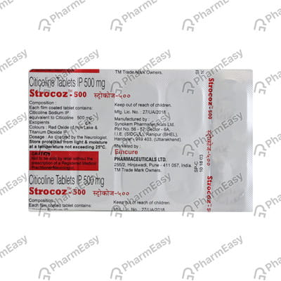 Strocoz 500mg Strip Of 10 Tablets