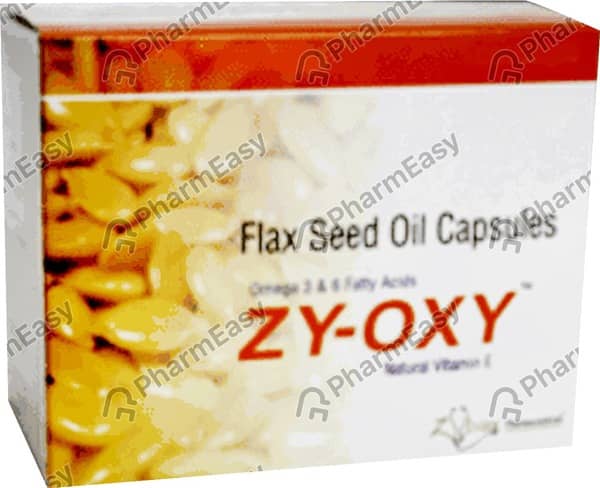 Zy Oxy Strip Of 10 Capsules