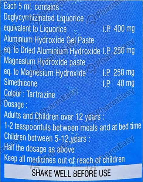 Disogel Pineapple Flavour Bottle Of 175ml Suspension