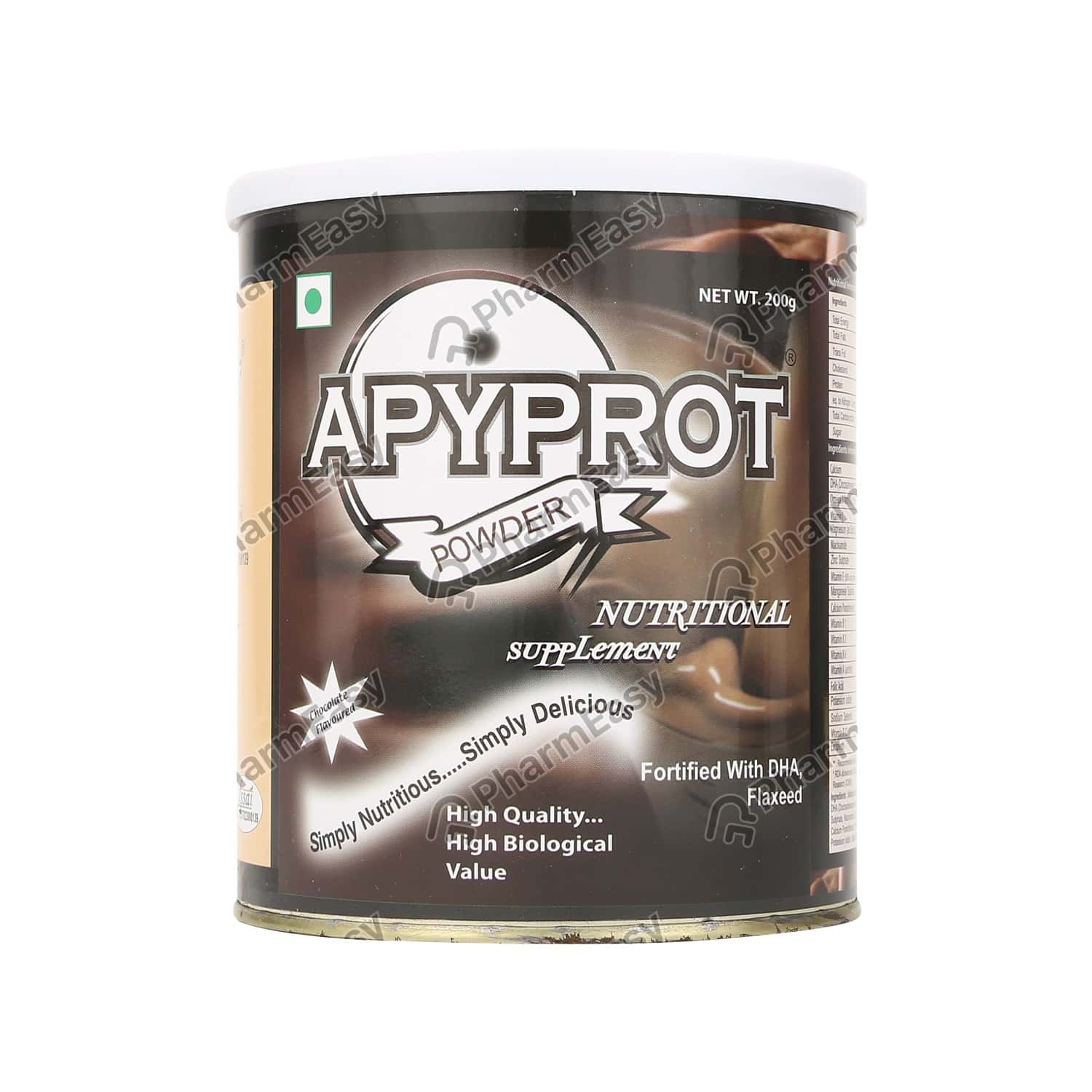 Buy Apyprot Chocolate Flavour Tin Of 200gm Powder Online & Save Up to ...