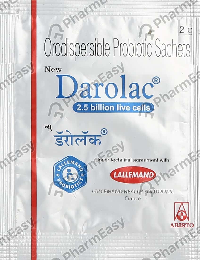 New Darolac Sachet Of 2gm Oral Powder