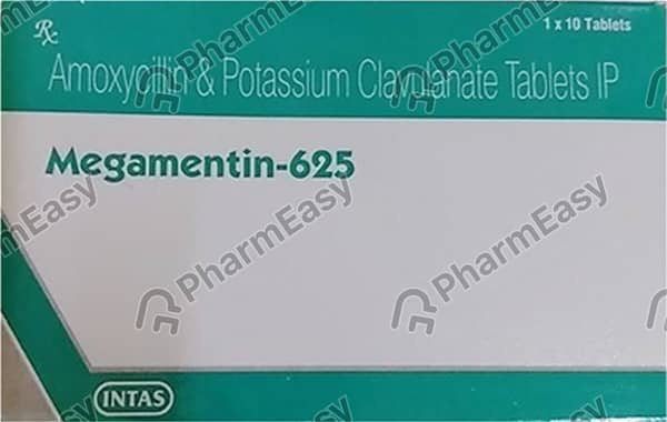 Megamentin 625mg Strip Of 10 Tablets