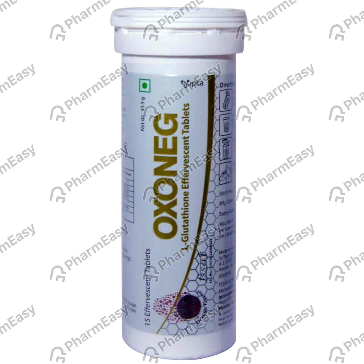 Oxoneg Orange Flavour Bottle Of 15 Effervescent Tablets